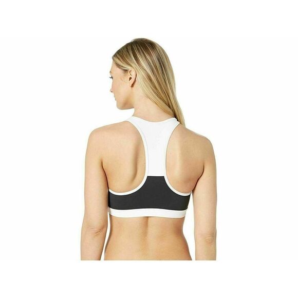 adidas FJ5084 Women's Sz M Black/White Don't Rest Beach Volleyball Sports Bra - Picture 2 of 2